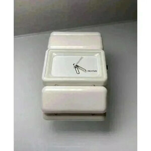 Nixon The Vega Love The Hotness  Ladies White Quartz Watch Elastic Band Stretch